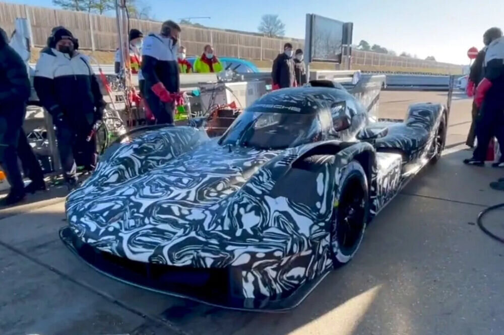 Porsche alustas LMDh klassi võistlusauto testimist