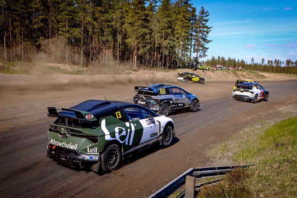 Rallikrossisõitja Romet Tsirna tõusis RallyX Soome etappidel neljal korral pjedestaalile