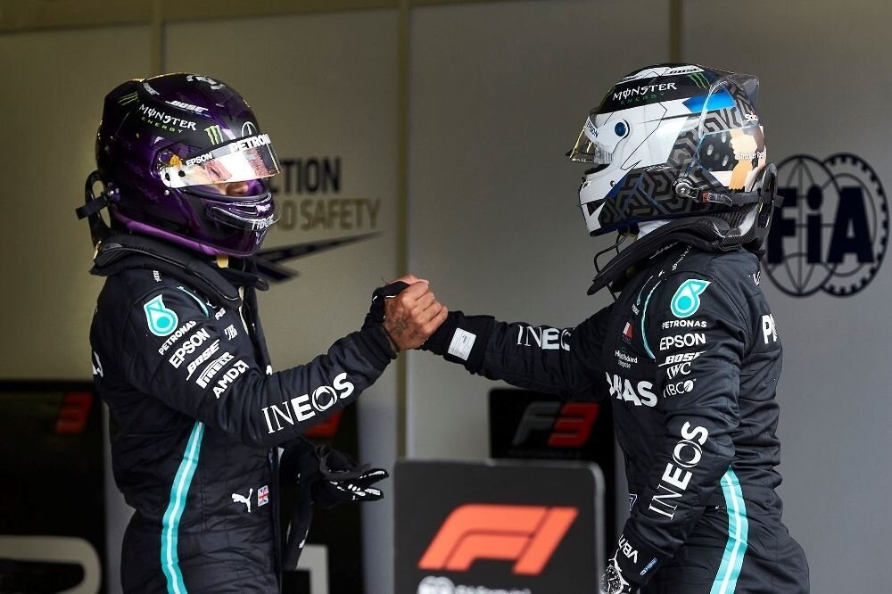 F1: Kvalifikatsioonis oli Mercedese sõitjate edu mäekõrgune