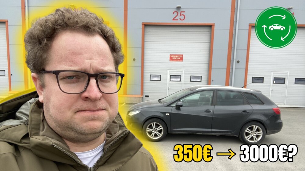 Kas 350€ maksvast autost saab teha 3000€ maksva auto?
