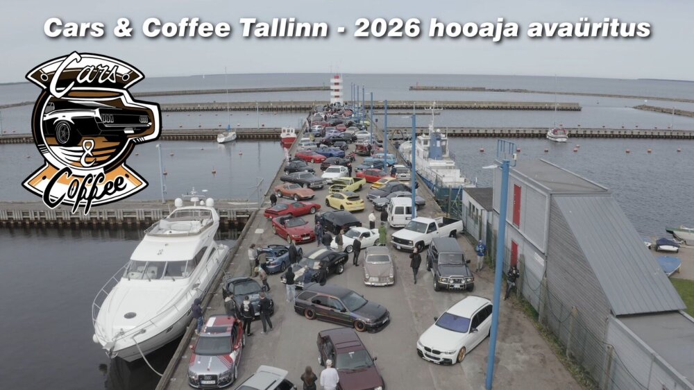 Cars & Coffee Tallinn – Hooaja avamine 2026 – auto24 video