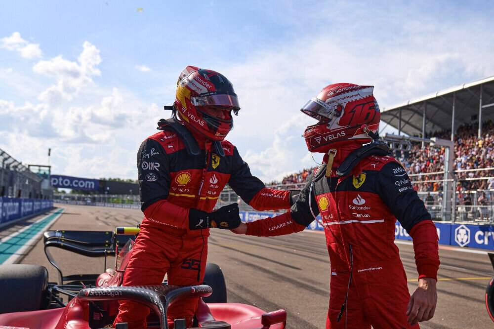 Ferrari sõitjad vallutasid Miami GP esirea