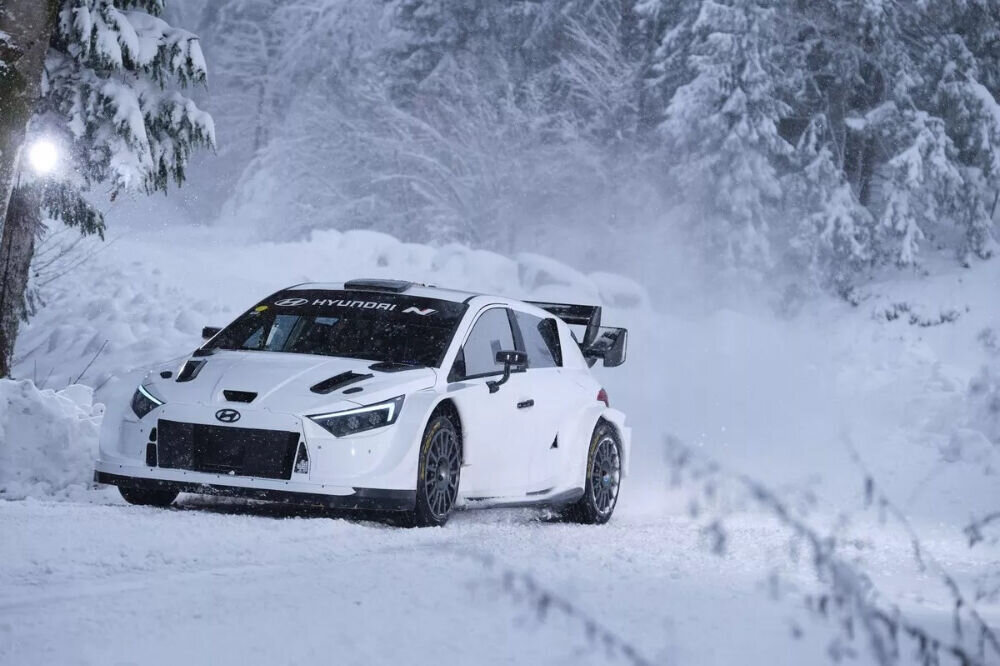 Hyundai avaldas pildid järgmise hooaja Rally1 autost