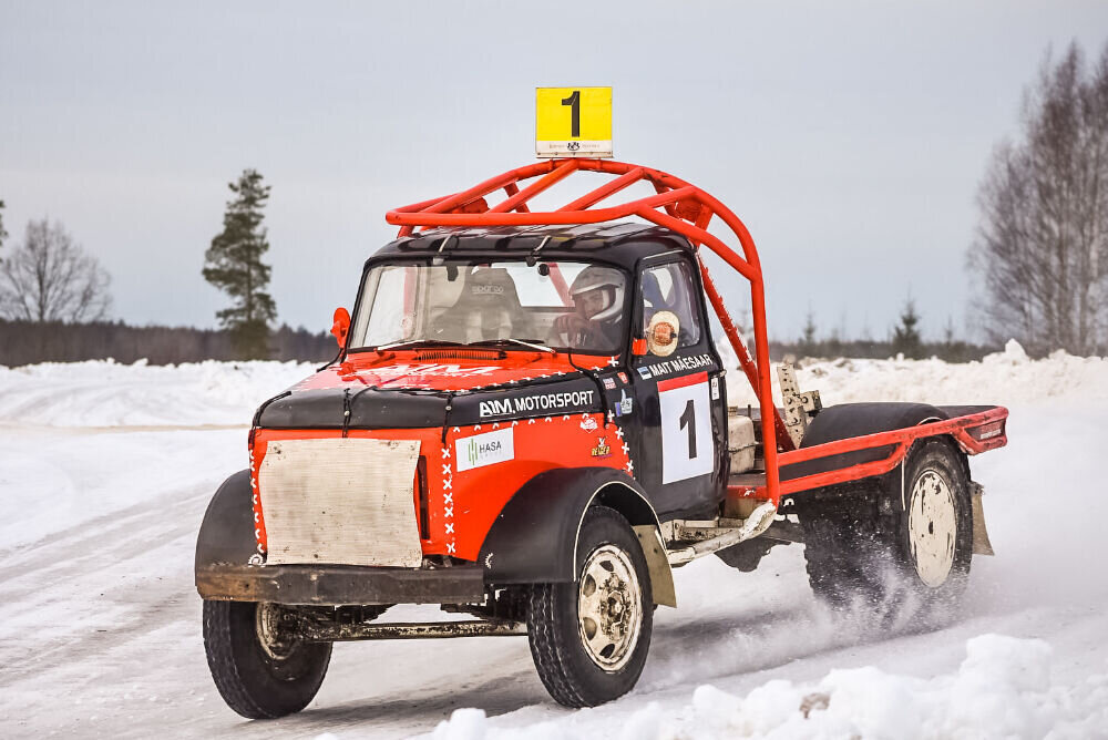 Veoautokrossi hooaeg sai talvise alguse Matsi krossirajal