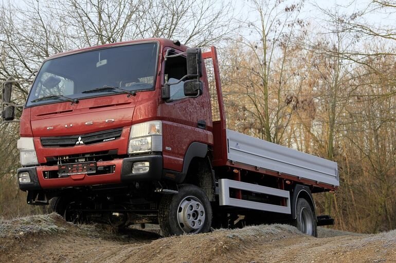 Fuso Canter saab lülitatava nelikveo
