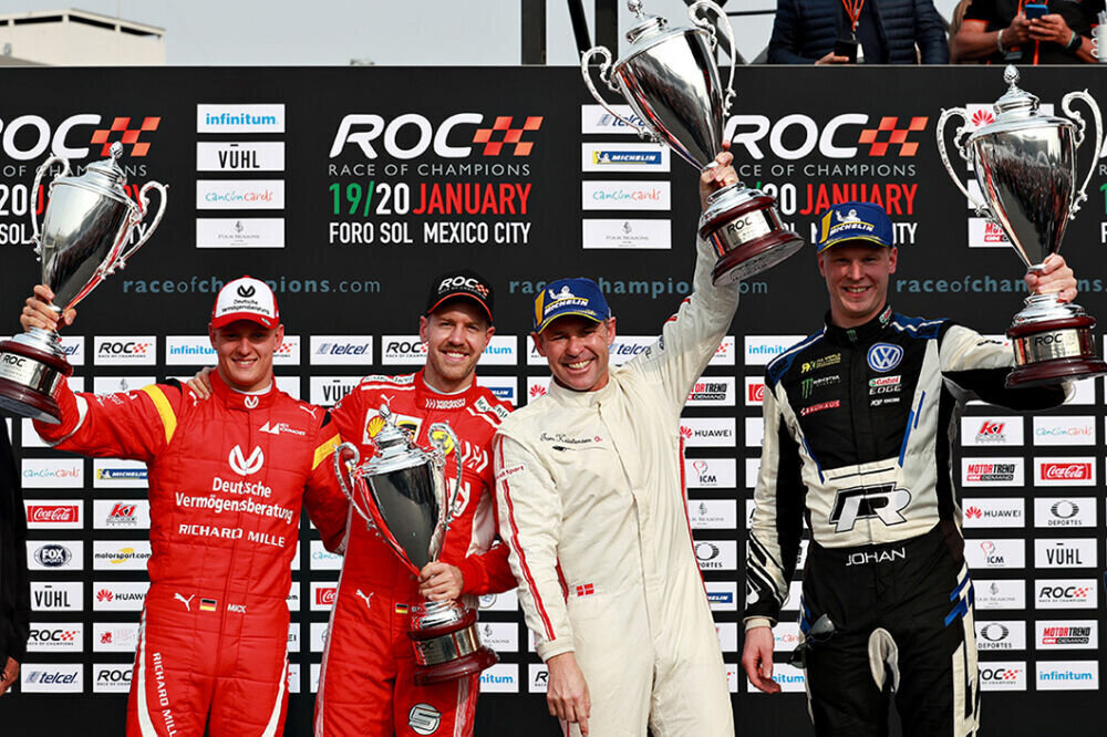 Race of Champions sõidetakse esmakordselt lumel ja jääl