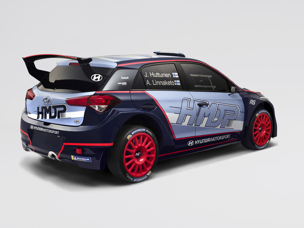 Hyundai ehitas WRC2 jaoks uue ralliauto