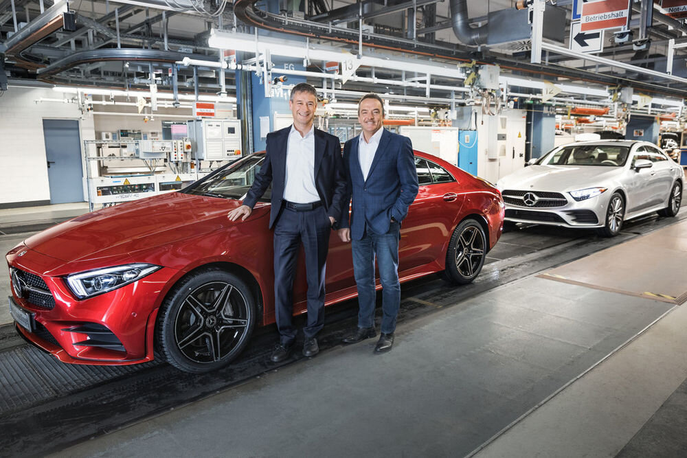 Mercedes-Benz alustas uue CLS-i seeriatootmisega