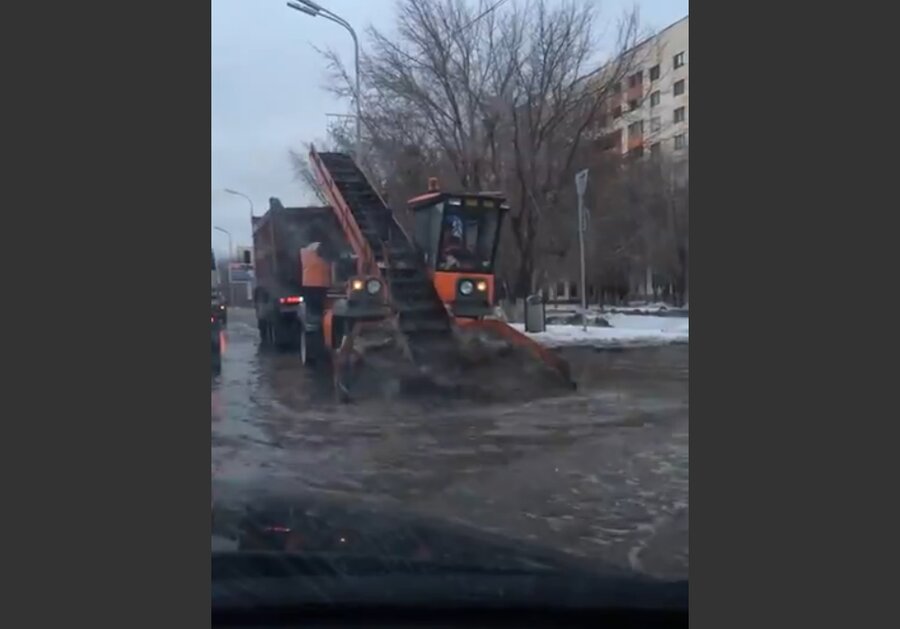 VIDEO: Kui lumekoguril on vähe tööd