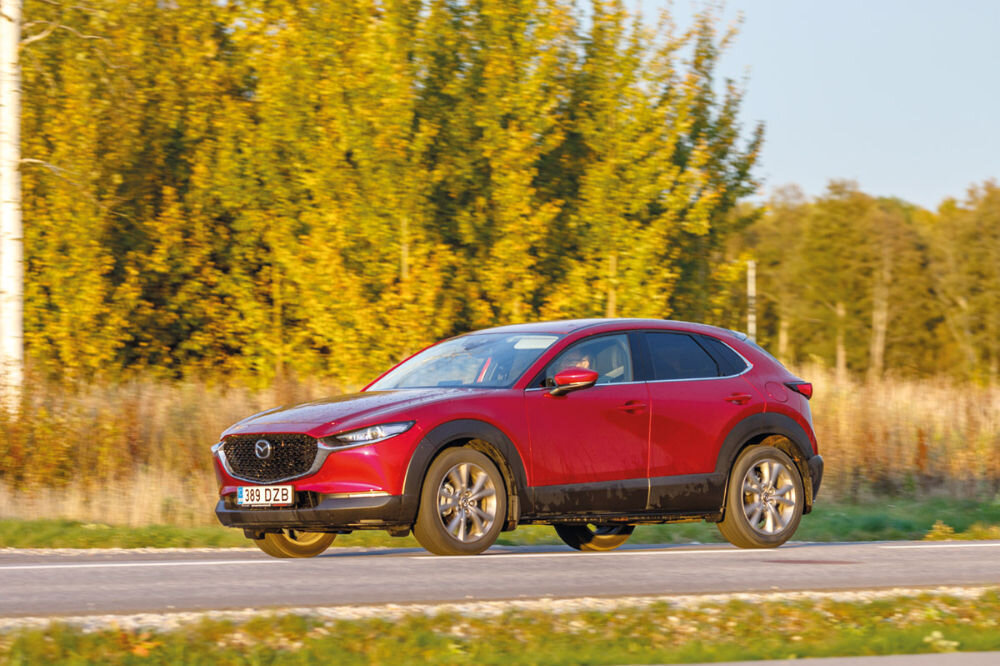 Mazda CX-30: ilus ja hästi juhitav