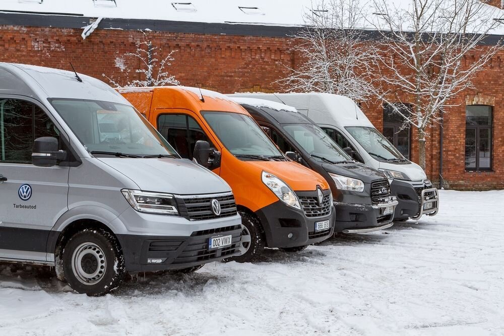 Tänases Autolehes. Võrdlustestis neli suurt kaubikut. Või hoopis kaheksa?