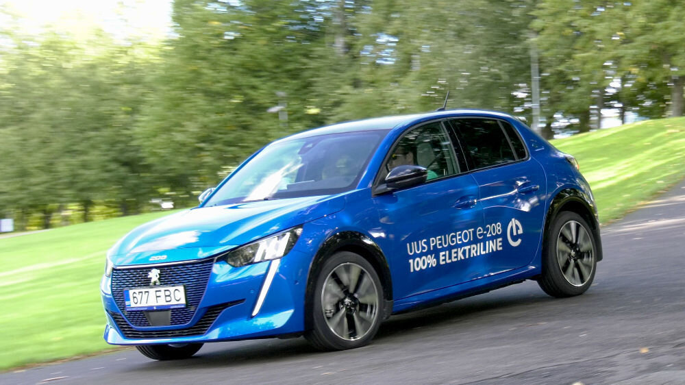 Peugeot e-208 - auto24.ee proovisõit
