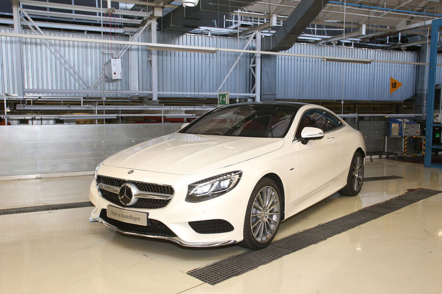 Mercedes-Benz alustas S-klassi kupee seeriatootmist