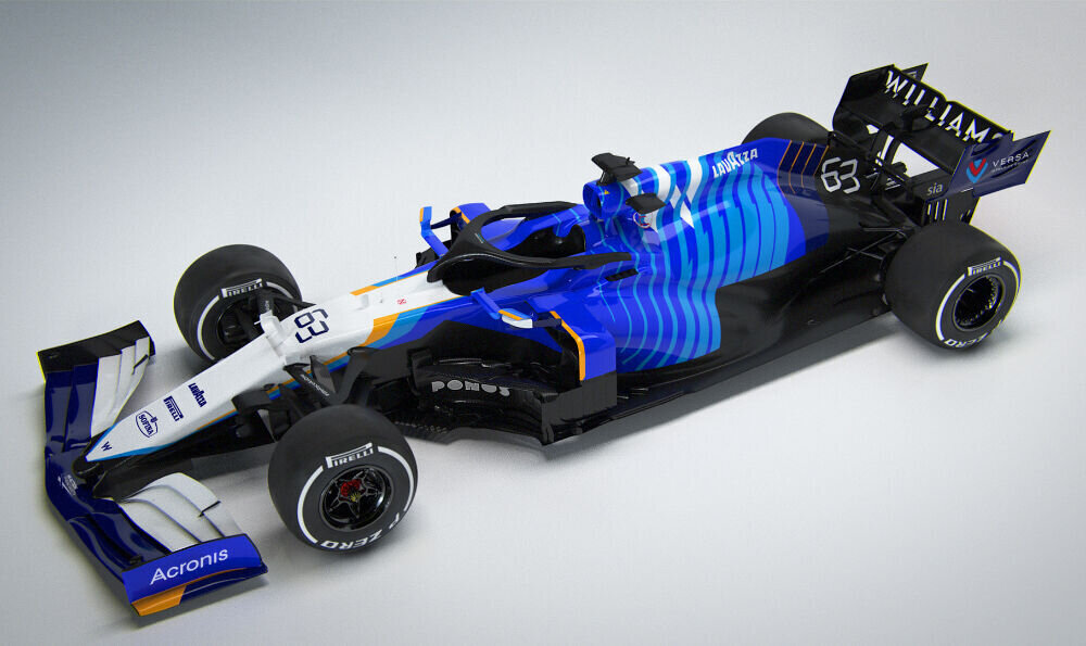 FOTOD. Williamsi F1 autod uutes värvides