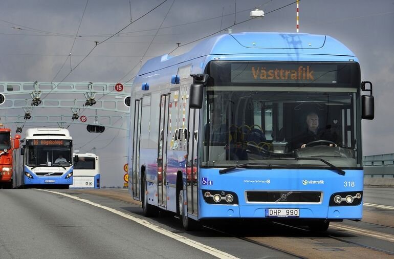Göteborgis alustas tööd 25 Volvo uut hübriidbussi