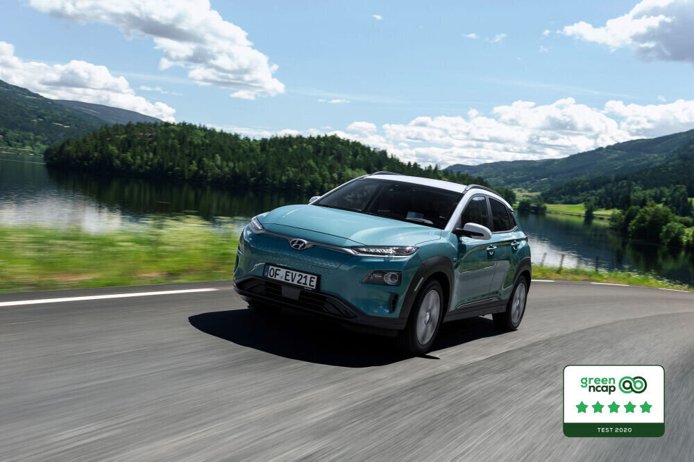 Hyundai Kona Electric teenis rohetestil maksimaalse tulemuse