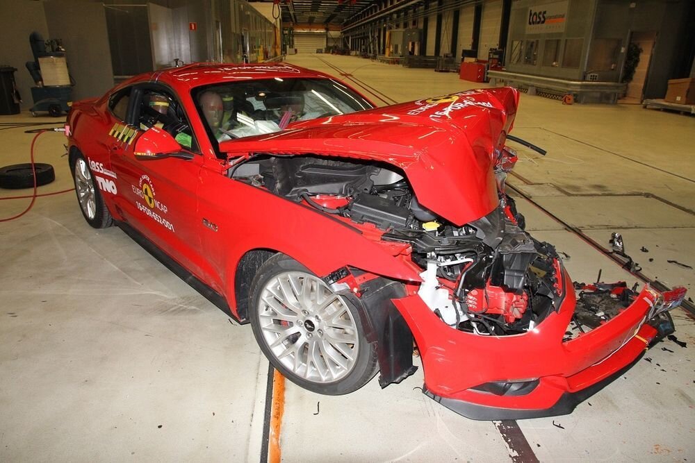 Ford Mustang sai turvalisuse eest vaid kolm tärni
