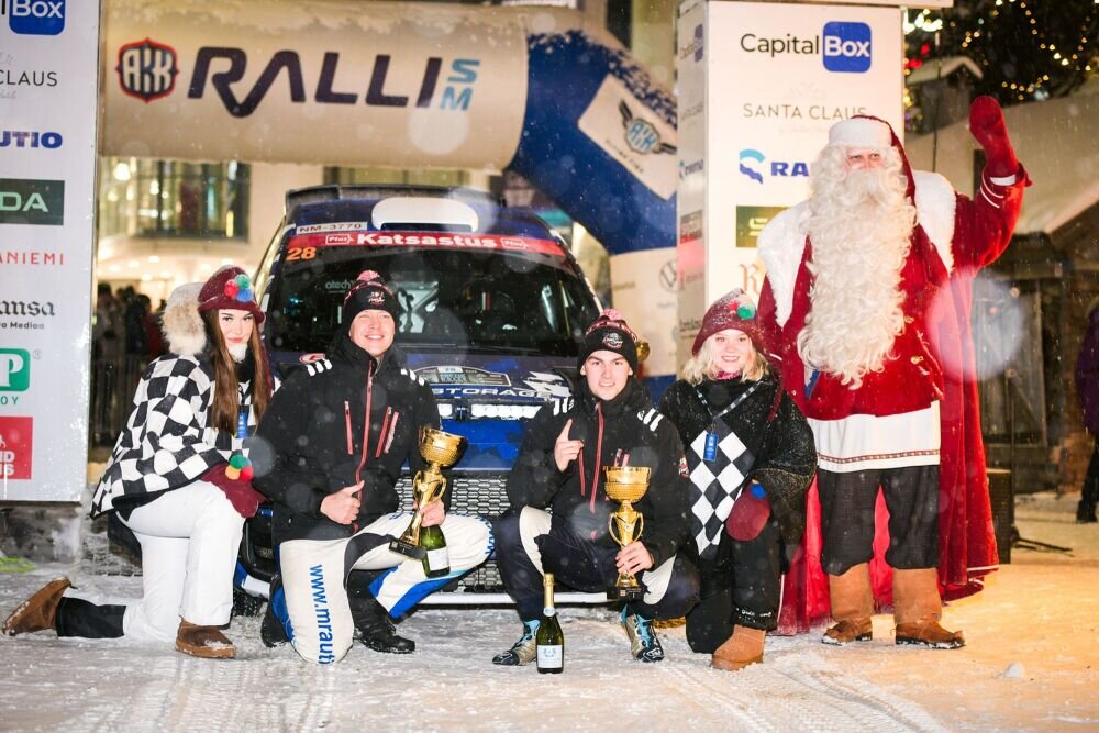 Eesti rallisõitjad saavutasid Arctic Lapland Rallyl Soomes kolm klassivõitu