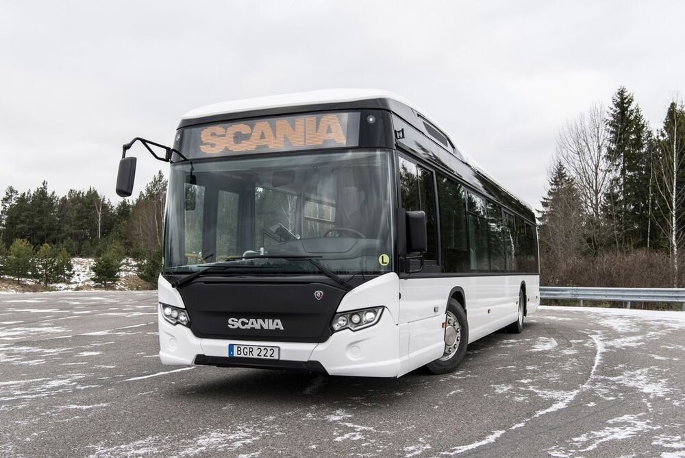 Scania testib Östersundis elektribusse