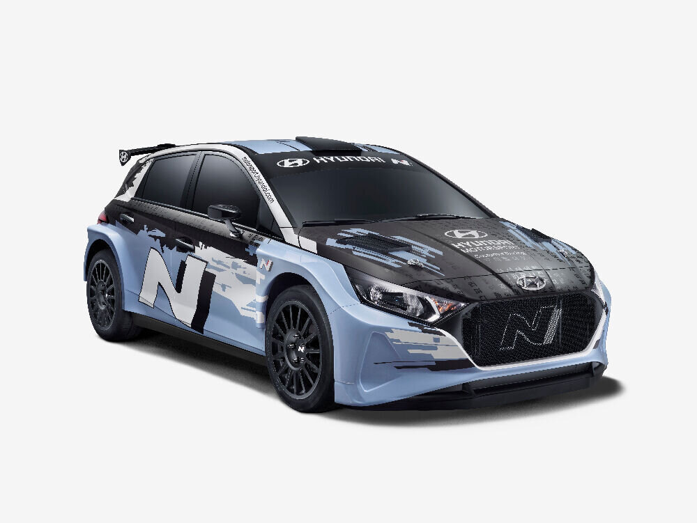 FOTOD. Ralli: Hyundai näitas uhiuut Rally2 autot