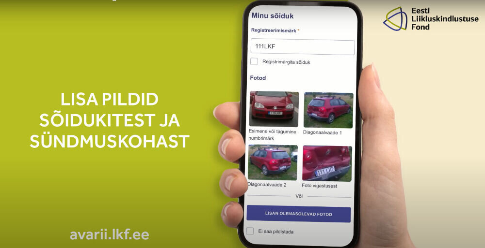 Lõpuks ometi! Liiklusõnnetust saab nüüd vormistada mugavalt mobiilis 