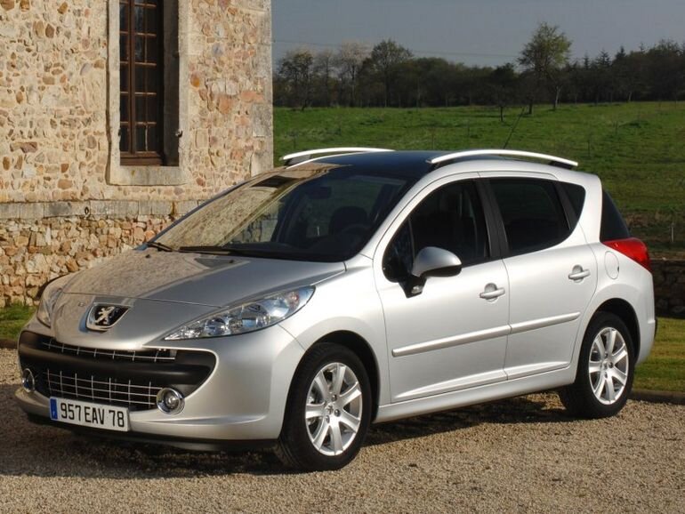 Peugeot 207 universaal tulekul