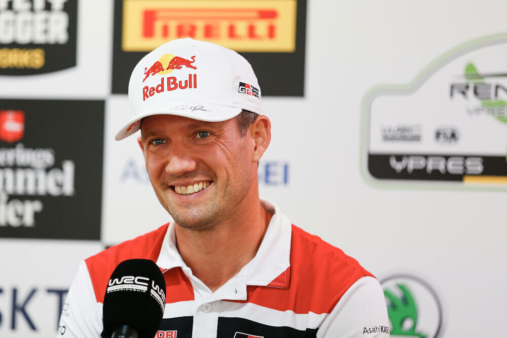 Sebastien Ogier osaleb testisõidul Toyota hüperautoga