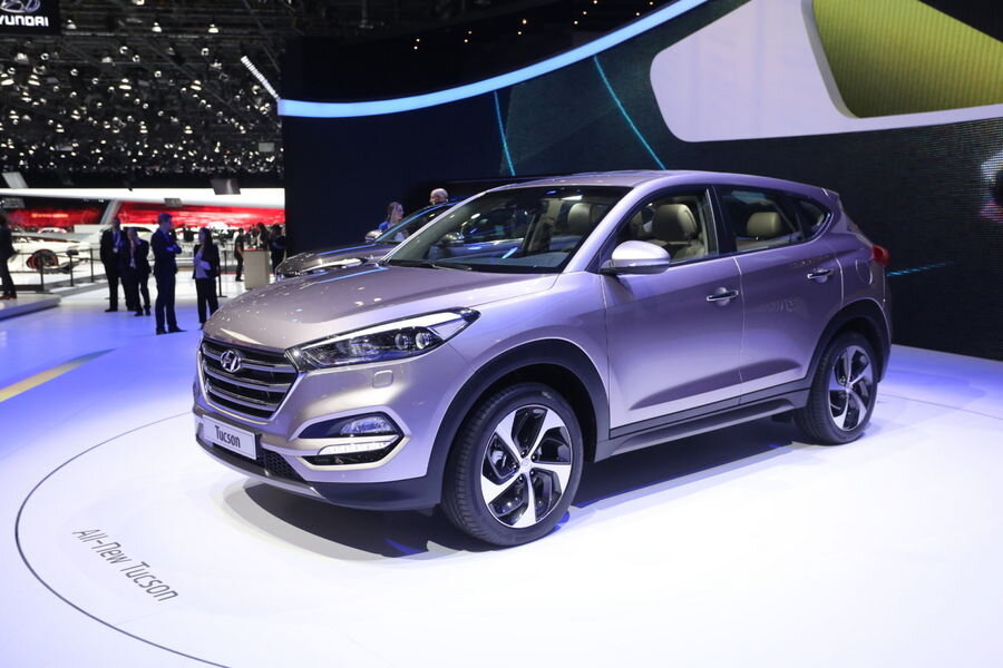 GENF 2015: Hyundai maasturite hulka naaseb Tucson