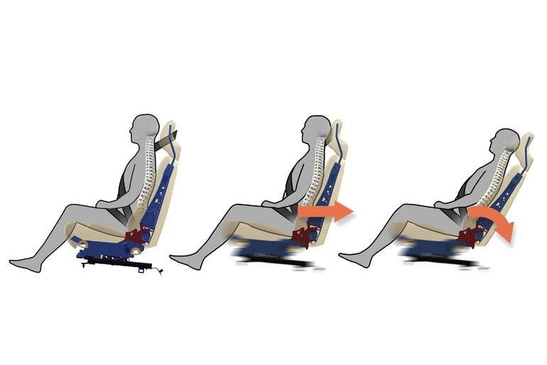 Volvo istmed said kõrgeimad hinded Thatchami 2006. aasta whiplash-testis
