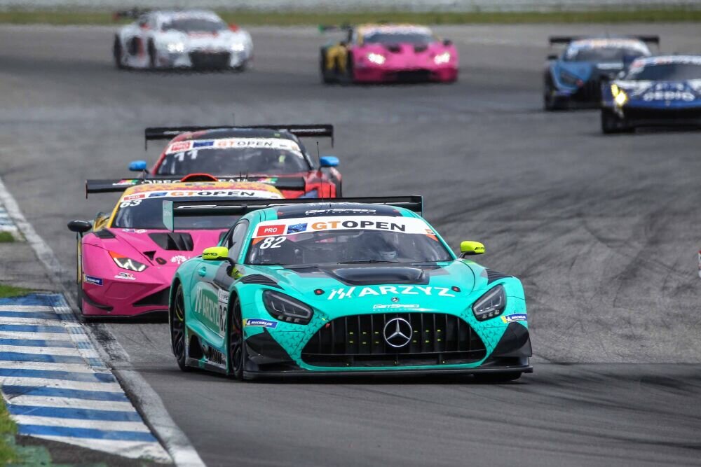 Ralf Aron näitas GT Open sarja etapil suurepärast kiirust