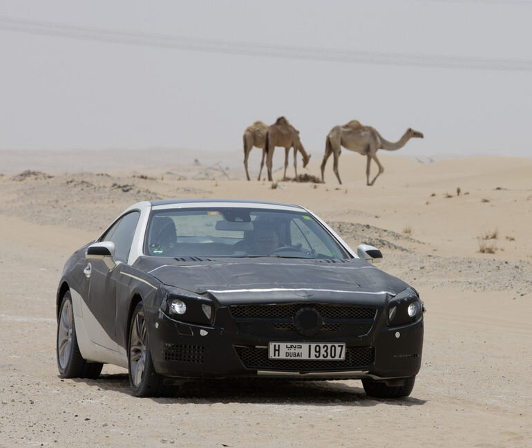 Uut Mercedes SL-i oodatakse Detroiti