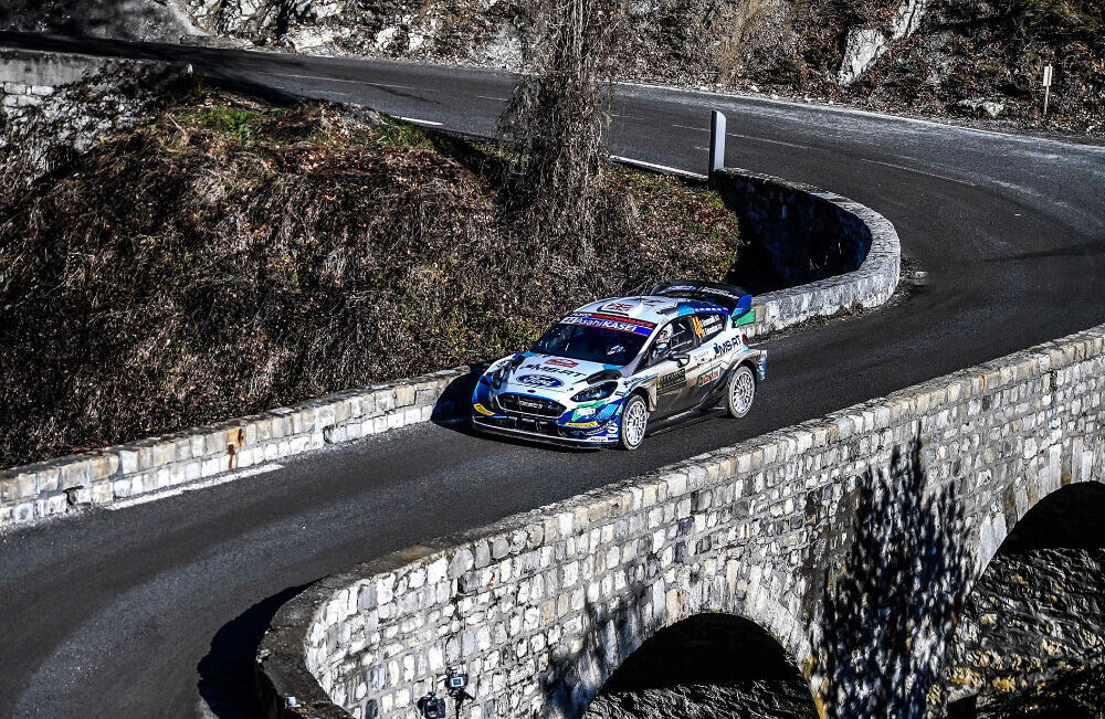 Ford Fiesta WRC auto saab järgmiseks etapiks uuendatud jõuallika