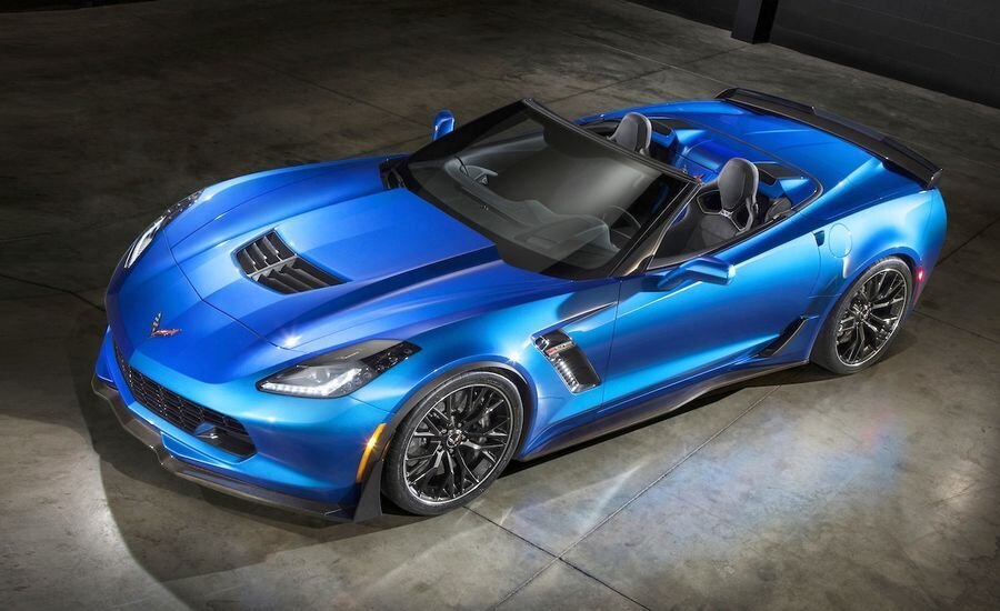 Chevrolet Corvette Z06 on peagi saadaval ka kabrioletina