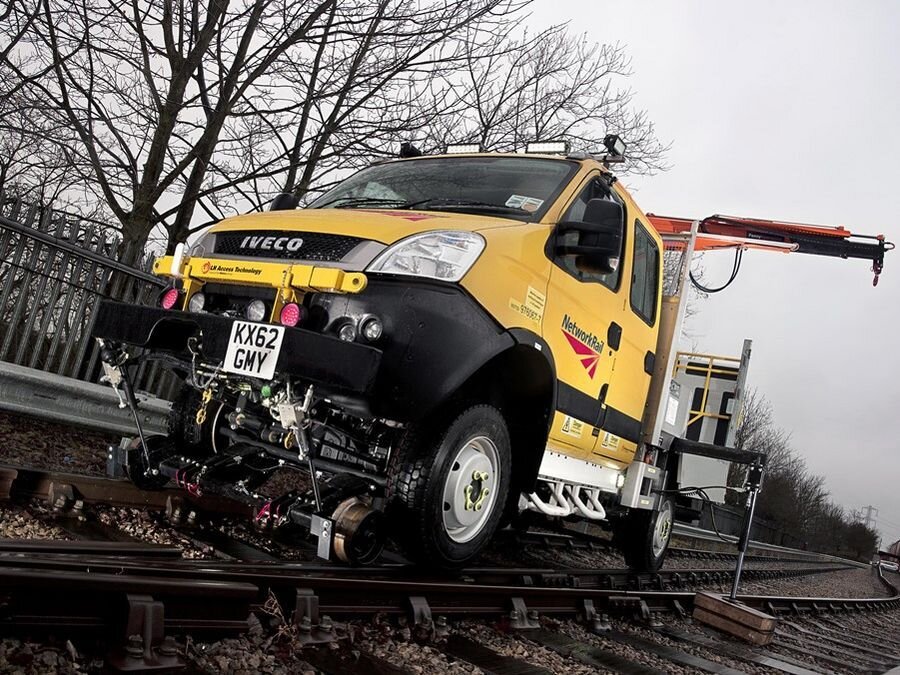 Iveco Daily 4x4 hakkab remontima Inglismaa raudteid