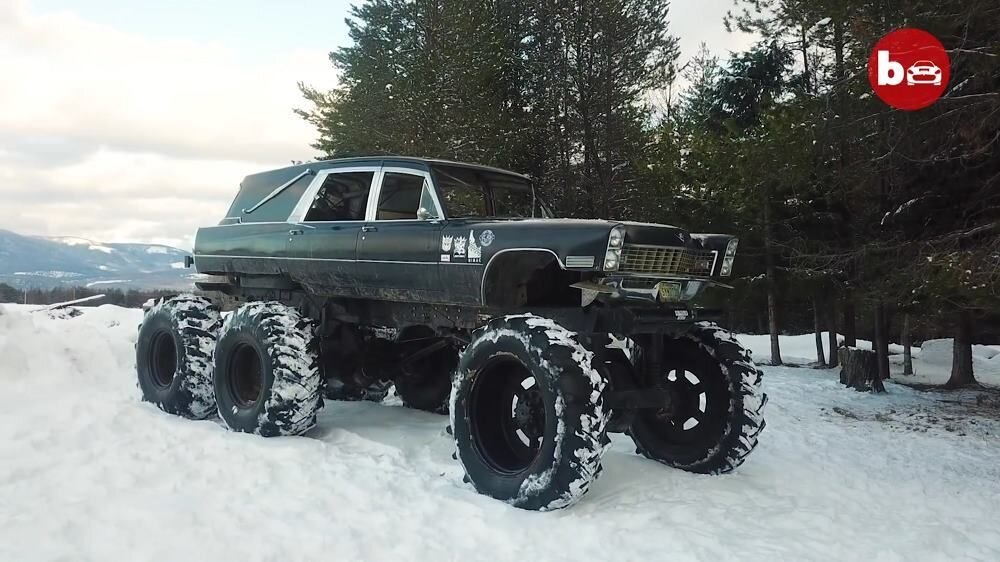 VIDEO: Mortis The 6x6 Monster Hearse