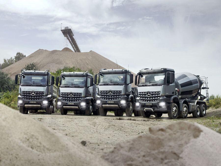Valmis esimene Mercedes-Benz Arocs