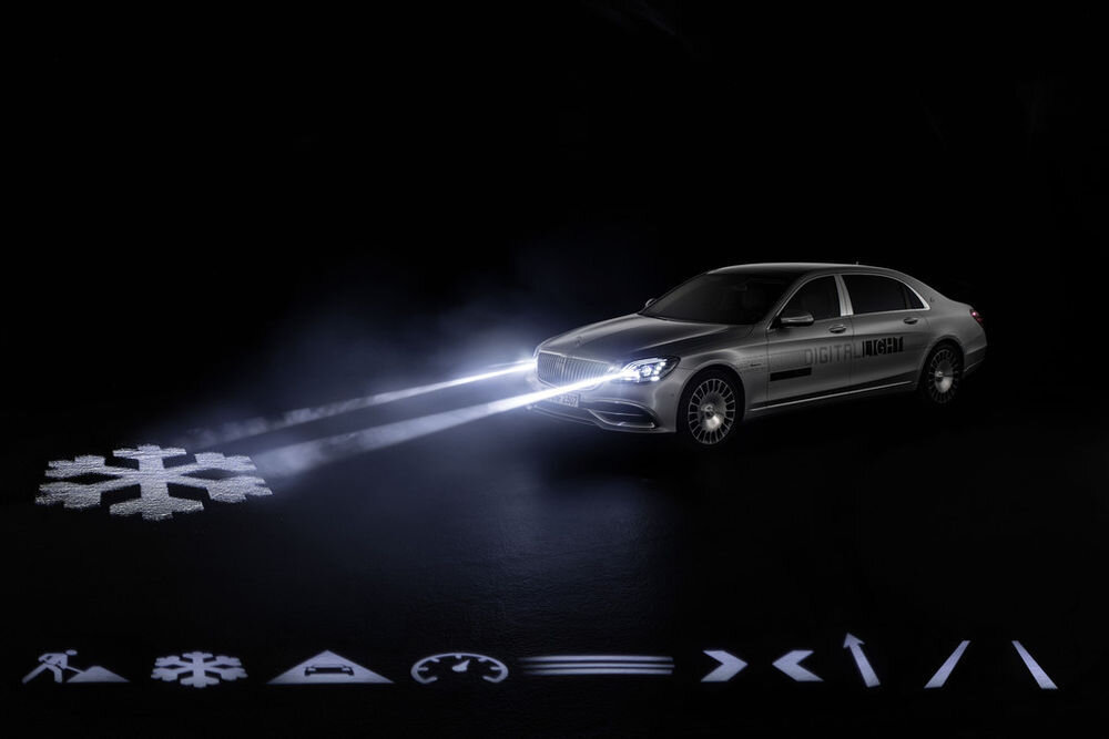 Mercedes-Maybach saab innovaatilised esituled