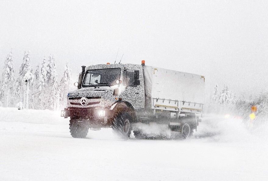 Uuenevad Unimog ja Econic teevad testisõite